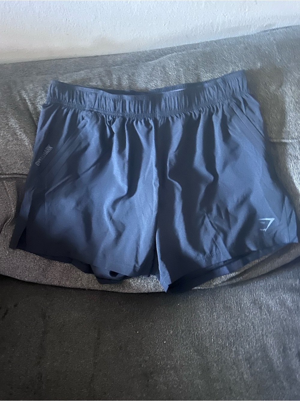 Gymshark black gym shorts 5” inseam